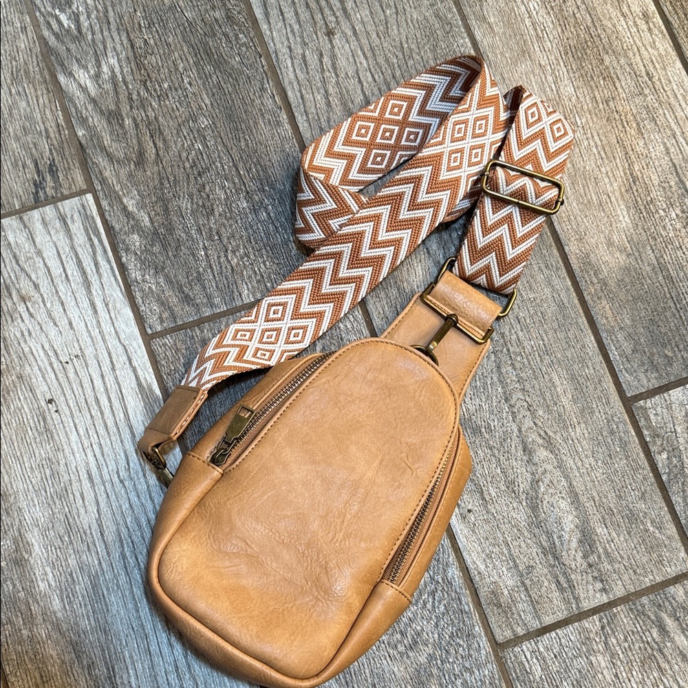 Tan Crossbody Bag